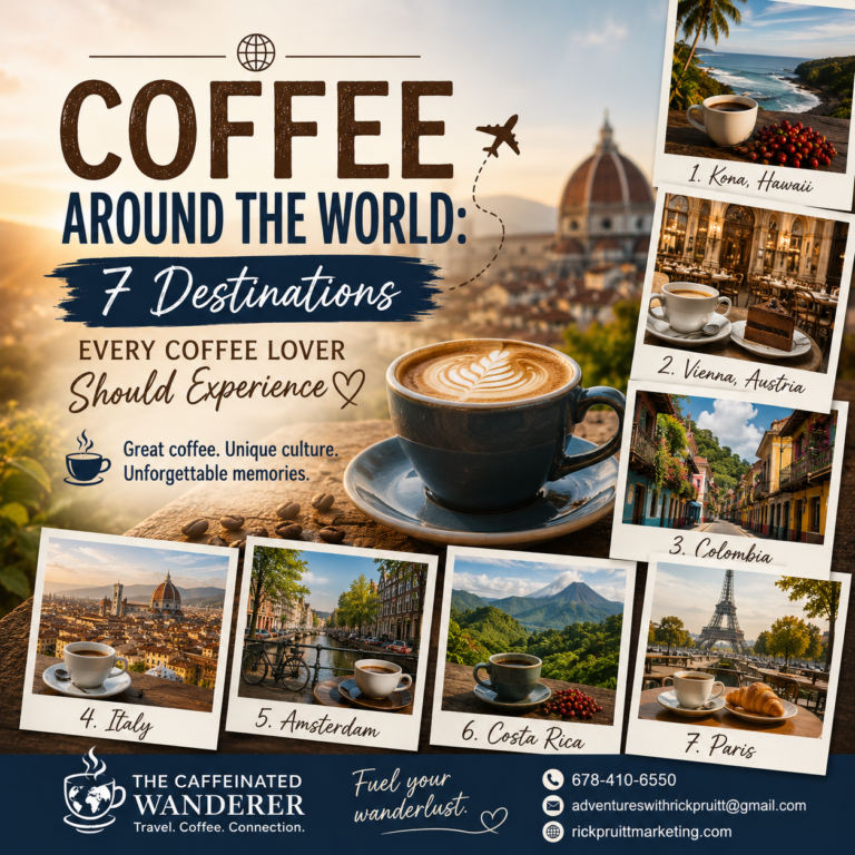 Coffee Around the World: 7 Destinations Every Coffee Lover Should Experience